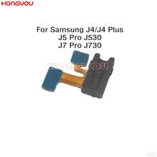Разъем для наушников, аудиоразъем, гибкий кабель с микрофоном для Samsung Galaxy J4, J400, J4Plus, J330, J5 Pro, J530, J7 Pro, J730 2024 - купить недорого