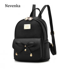 NEVENKA Vintage Leature Backpacks for Women Mochila Feminina Fashion Backpack Shoulder Bags School Bags for Teenage Girls 2024 - buy cheap