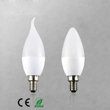 1X E14 светодиодный энергосберегающий светильник в форме свечи, светильник s 5 Вт 7 Вт AC 110 В 220 В, светодиодный светильник для люстры, точечный светильник, светодиодный светильник для домашнего декора 2024 - купить недорого