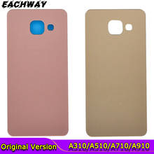 Housing Back Battery Cover For Samsung Galaxy A3 A5 A7 A9 2016 A310 A310F A510 A510F A710 A710F A910 A910F Back Rear Glass Case 2024 - buy cheap
