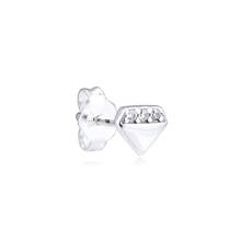 CKK-Pendientes de diamante brillante para mujer, aretes de Plata de Ley 925, joyería, Pendientes kolczyki 2024 - compra barato