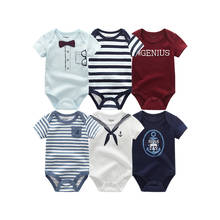3 PCS/lot Baby boy clothes Baby Rompers Short Sleeve 100%Cotton overalls Newborn clothes Roupas de bebe boys girls Jumpsuit 2024 - buy cheap