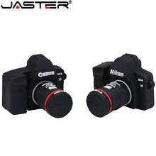 JASTER-Unidad flash usb 2,0, memoria flash de 4GB/8GB/16GB/32GB/64GB/128GB, modelo de cámara pequeña creativa 2024 - compra barato