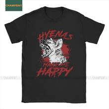 Hyena T-Shirts for Men Animal Africa Safari Wilderness Nature Furry Casual Cotton Tee Shirt Short Sleeve T Shirts Printed Tops 2024 - buy cheap