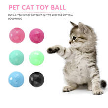 Набор игрушек-колокольчиков для жевания, интерактивная игра для домашних животных, забавная интерактивная игра для кошек, тренировочный мяч-погремушка 2024 - купить недорого