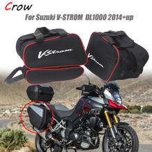 Motorcycle Luggage Bag For SUZUKI V-STROM DL650 DL 650 Black Trunk Inner Bags vstrom 650 2014-2020 2019 V-Strom 650 inner bag 2024 - buy cheap