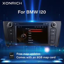 Xonrich-autorradio 1 Din para coche, reproductor de DVD para BMW E87, BMW Serie 1, E88, E82, E81, I20, unidad principal de Audio estéreo, navegación GPS 2024 - compra barato