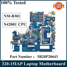 LSC For Lenovo IdeaPad 320-15IAP Laptop Motherboard 5B20P20643 DG424 DG524 NM-B301 N4200U CPU DDR3L 100% Tested Fast Ship 2024 - buy cheap