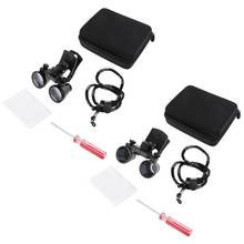 2.5X/3.5X Dental Loupes Binocular Medical Magnifier Dentistry Surgical Clip Loupe Magnifying Glasses 2024 - buy cheap