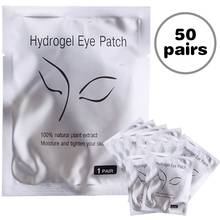 50Pairs Eye Patches Under Eye Pads Eyelash Extension Eyepads Eye Sticker Grafting Eyelashes Eye Lash Extension Supplies Tools 2024 - buy cheap