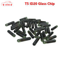 Chip transponedor inmovilizador de T5-20 de carbono T5, llave de coche, copia a ID 11, 12, 13, 33, T5, ID20, 20 unids/lote 2024 - compra barato
