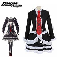 Danganronpa Dangan Ronpa Celestia Ludenberg Cosplay Costume Fancy Custom Made Halloween Costumes Cosplay wig 2024 - buy cheap