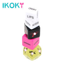 IKOKY Crap Humour Gambling Fun Adult Erotic Love Sex Dice Posture Adult Games Sex Toys for Couple Erotic Toys 12 Sides 5 pcs 2024 - buy cheap