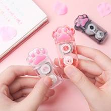 Cute Cat Paw Correction Tape Stationery Corrector Student Altered Tapes Kawaii 24BB 2024 - buy cheap