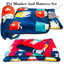 Коврик для домашних животных, кошка, фланелевое одеяло, кровать для домашних животных, постельное белье, теплый диван, коврик, банное полотенце, одеяло, кошачье гнездо, мягкий и удобный коврик для сна Seeyea 2022 - купить недорого