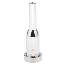Trumpet Mouthpiece 5C Replacement Musical Instruments Accessories, Silver Plate 2024 - buy cheap