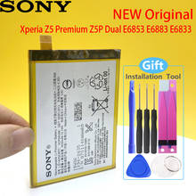SONY Xperia Z5 Premium Z5P Dual E6853 E6883 Genuine Phone High Quality 100% Original 3430mA LIS1605ERPC Battery 2024 - buy cheap
