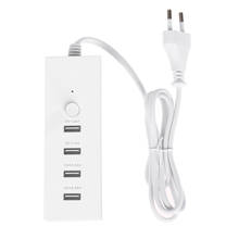 USB 4-Port Smart Multifunctional Charger For Fast Charging 5V 2A Extension Socket Fast Charging Power Strip (EU) 2024 - buy cheap