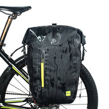 Bolsa de bike à prova d'água de 25l, bolsa de ciclismo para bicicleta de estrada e mtb, bolsa de ombro, acessórios para bike 2024 - compre barato