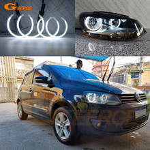 For Volkswagen VW Polo 5 6R 6C CrossPolo Vento Excellent Ultra bright CCFL Angel Eyes Halo Rings kit car Accessories Day Light 2024 - buy cheap