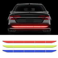 Car Reflective Sticker Warn On Car Body Trunk Auto Exterior Reflective Strip Stickers 2024 - buy cheap