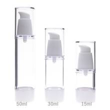 10pcs/lot 15ml 30ml 50ml Empty Plastic Cosmetic Bottle Travel Mini Liquid Bottles Airless Pump Vacuum Toiletries Container 2024 - buy cheap