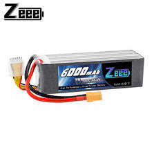 Zeee 6S Lipo Battery 22.2V 100C 6000mAh XT90 Plug RC Lipo Battery for Drone Racing FPV Helicopter Car Boat Truck 2024 - buy cheap