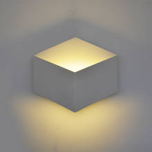 Creative Modern Minimalist Aisle Staircase Foldable Cube Wall Lamp Indoor Lighting Led Lamp Corridor Guest Room Bedroom Lamp 2024 - buy cheap