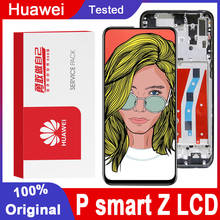 Huawei-tela lcd para smart z, produto original, tela de 6.59 polegadas, peça de reposição para STK-LX1 p smart z 2024 - compre barato