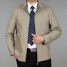 Boollili jaqueta masculina primavera outono nova casual solto casaco fino masculino trabalho masculino outerwear gola 2024 - compre barato
