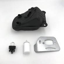 Kit de placa deflectora de silenciador para motosierra Husqvarna 550 XP 545 550XP, piezas de repuesto de filtro de combustible de bombilla de imprimación, 523052602 2024 - compra barato