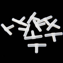 Hot 10pcs Fish Tank  3-Way T shape Connectors For Aquarium Air Pump Line Tubing Joints Air Pump Accessories 2024 - buy cheap