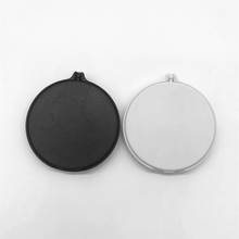 1pcs New Round shape blank 360 rotation Double-sided Mirrors mobile phone folding stretch bracket Phone Holder with sticker 2024 - buy cheap