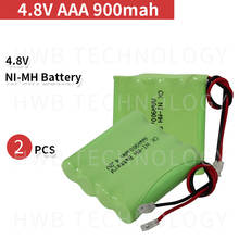 2 PCS/lot KX Original New Ni-Mh 4.8V AAA 800mAh Ni-Mh Rechargeable Battery Pack With Plugs Free Shipping 2024 - buy cheap