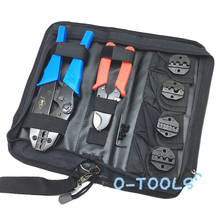 Crimping tools hand tool set for crimp terminals and connector with cable cutter pliers replaceable dies LS-K03C,multi tool kits 2024 - buy cheap