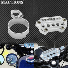 Motorcycle Chrome Speedometer Ring Side Mount Speedometer Relocation Cover For Harley Sportster XL 1200 883 Iron 1995-2020 2024 - buy cheap