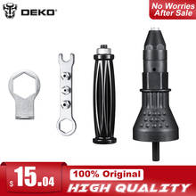 DEKO Electric Rivet Nut Gun Riveting Tool Cordless Riveting Drill Adaptor Insert Nut Tool Riveting Drill Adapter 2024 - compre barato