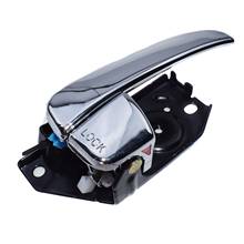 WOLFIGO New Chrome Interior Door Handle Front or Rear Right Side 826203D010 82620-3D010 Fit for 2002-2005 Hyundai Sonata 2024 - buy cheap