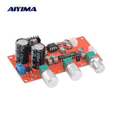 AIYIMA XR1075 BBE Tone board Tweeter Bass Control Amplifier Preamp Audio Board NE5532 OP Preamplifier for AMP Board Home Theater 2024 - buy cheap