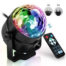 Disco Light Disco Ball DJ Party Lights 3W 3LED RGB LED Stage Lights For Christmas Wedding sound party lights Boule Disco voiture 2024 - buy cheap