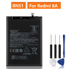 Оригинальная запасная батарея для Xiaomi Redmi 8 Redmi 8A Redmi8 BN51 натуральная батарея для телефона 5000 мАч 2024 - купить недорого