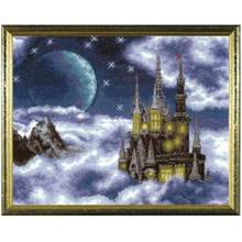 Cloud Castle patterns counted 11CT 14CT 18CT Cross Stitch Sets DIY Cross-stitch Kits Embroidery Needlework 2024 - buy cheap