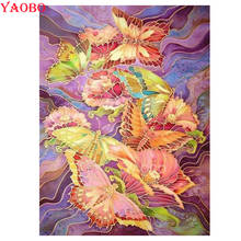 5D Full Drill Diamond Embroidery Abstract butterfly Diamond Painting Cross Stitch Rhinestones Painting Diamond Mosaic 2024 - buy cheap