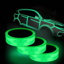 Waterproof Luminous Reflective Sticker For Car Motorcycle Bicycle Reflective Helmet Tape Stripes Long Lasting Reflector Stickers 2024 - buy cheap