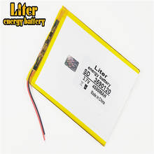 high capacity 3.7V lithium polymer battery 3590120 3.7V 4500mah 3490120 Tablet PC MP5/E-book/PDA/power bank 2024 - buy cheap