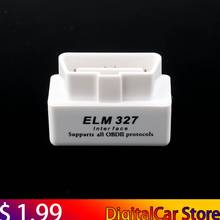 Scanner de carro elm327 super mini, ferramenta de diagnóstico obd, compatível com bluetooth, elm327 obd2, suporta todos os protocolos obd ii 2024 - compre barato