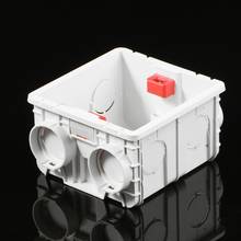 86-Type PVC Junction Box Wall Mount Cassette For Switch Socket Base Electrical Equipment Supplies Junction Holder 2024 - buy cheap