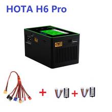 HOTA-cargador inteligente de alta potencia H6 Pro AC200W / DC700W 26A, cargador RC con enchufe B6 XT30 XT60, 2-6S, placa de cargador de batería Lipo 2024 - compra barato