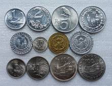 Conjunto completo de Rupiah, 12 piezas, 1970-1979, 1-100, moneda auténtica Original 2024 - compra barato