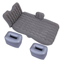 Автомобильный надувной матрас для путешествий, подушка для воздушной кровати, портативный Кемпинг, универсальный для внедорожников, надувной диван с двумя воздушными подушками 2024 - купить недорого